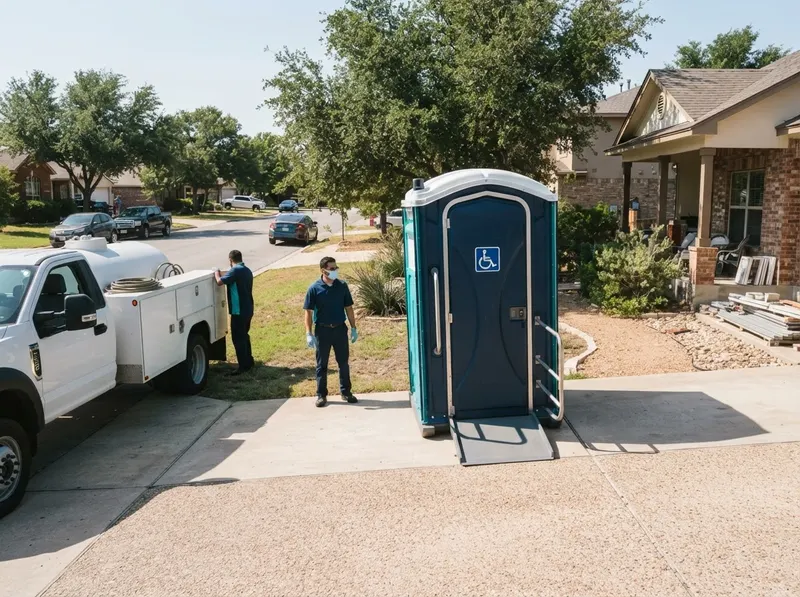 ADA-Compliant Portable Toilet in Austin, TX