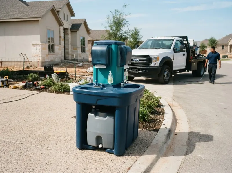 Standalone Handwashing Station in Austin, TX