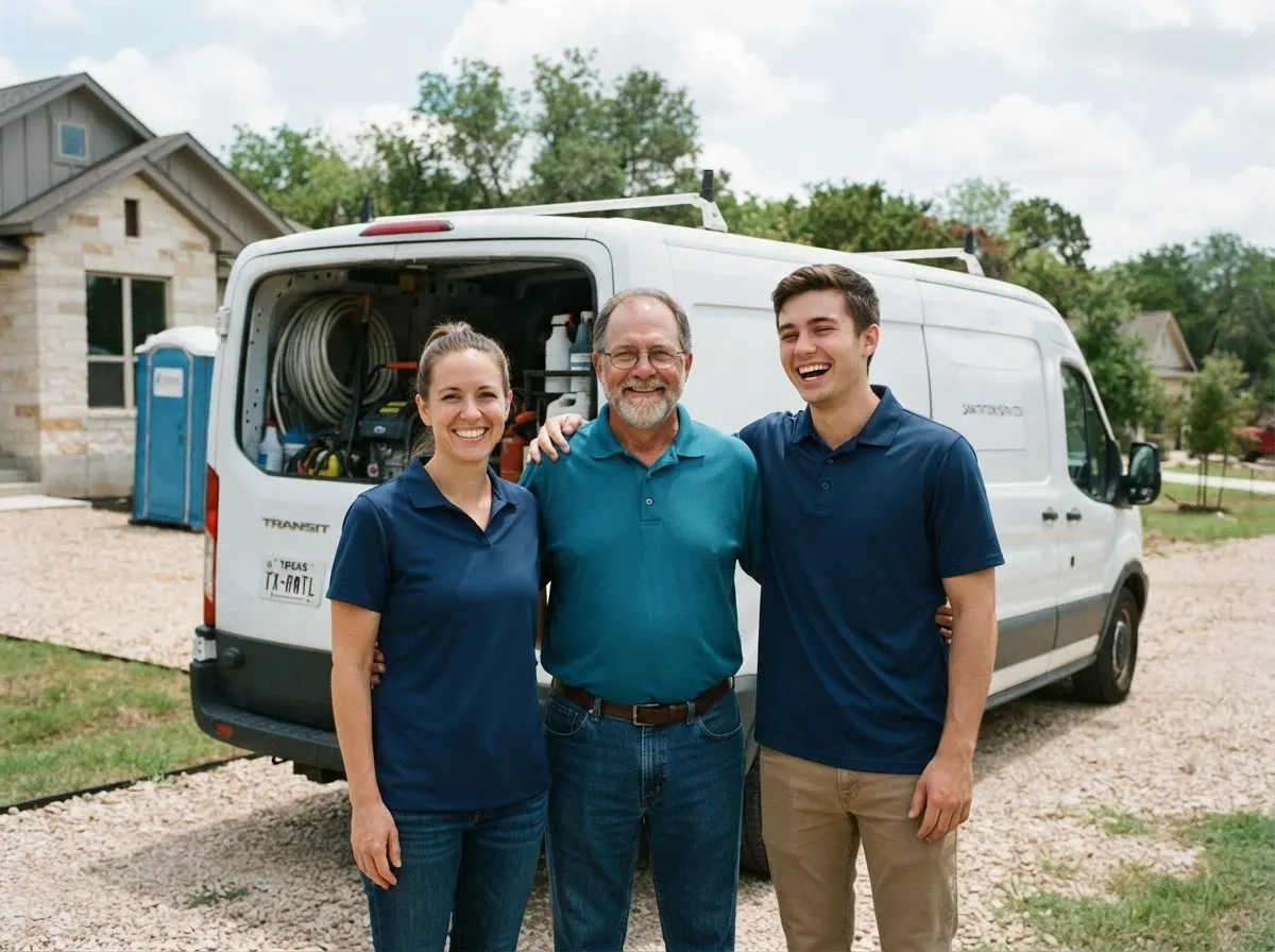 The Fix Point Portable Toilet Rentals team — portable toilet rentals in Austin, TX